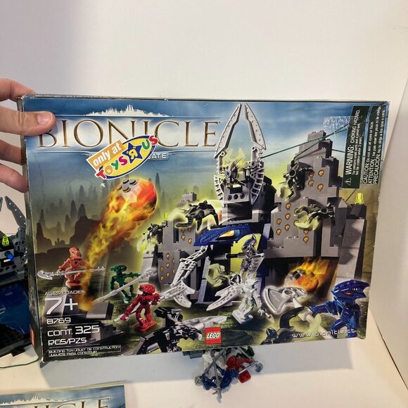 LEGO Bionicle 8769 Visorak's Gate Toa Hordika Near Complete Set + Box + Manual - Picture 11 of 13